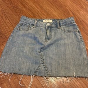 Denim skirts are all the rage!